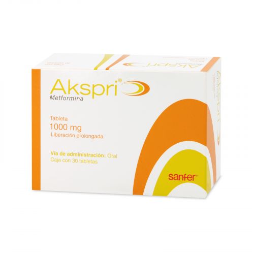 AKSPRI LP 1000 MG 30 TAB