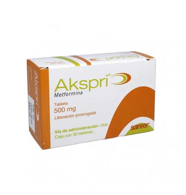 AKSPRI LP 30 TAB 500MG