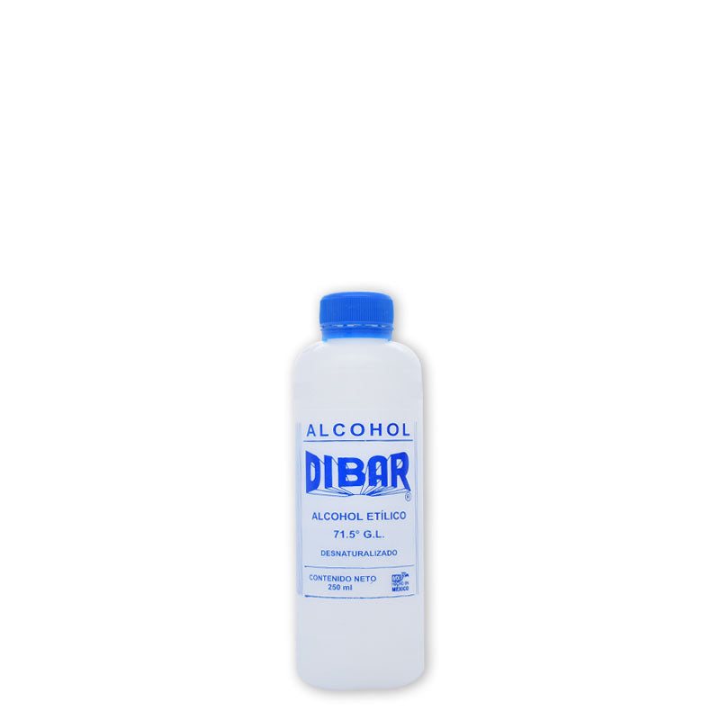 ALCOHOL  DIBAR 250ML AZUL