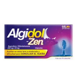 ALGIDOL-ZEN 10 CAPS 200/25 MG