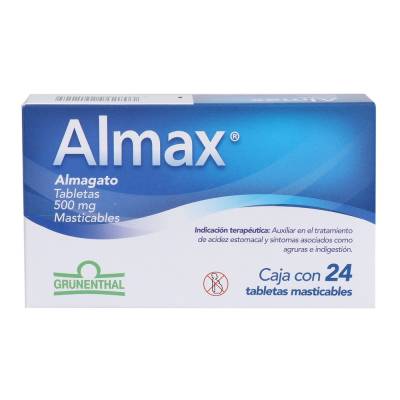 ALMAX 24 TAB MAST 500MG