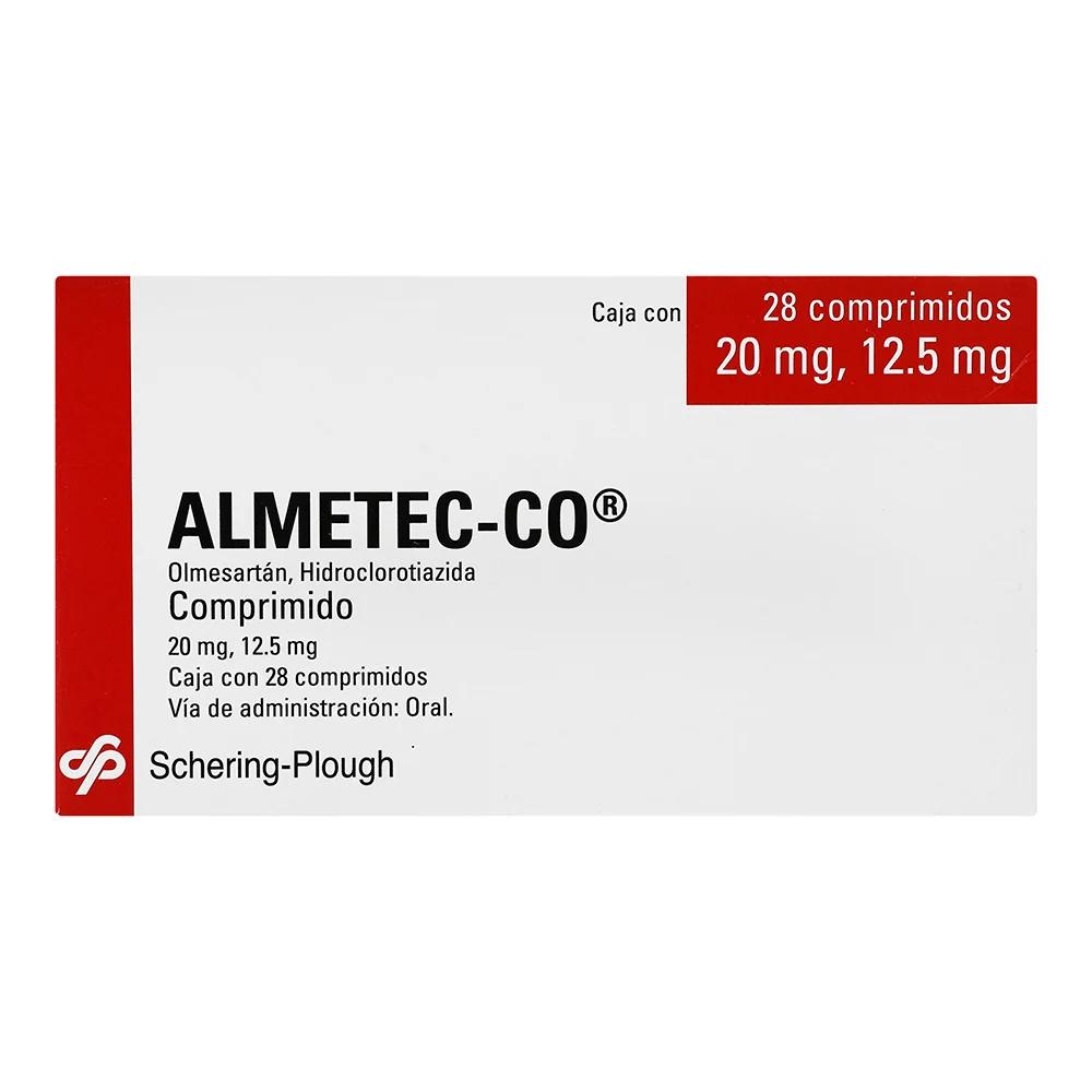 ALMETEC-CO 28 COMP 20/12.5MG