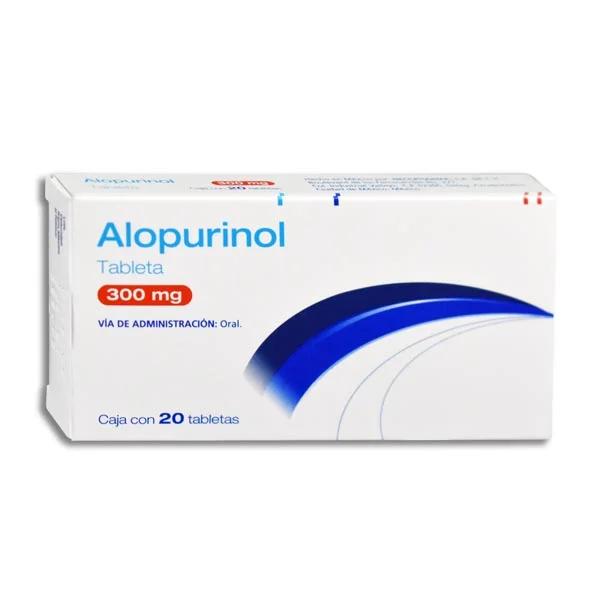 ALOPURINOL TAB  300 MG  CAJA C/20