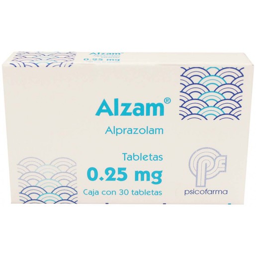 ALZAM 0.25MG(C) TAB 30