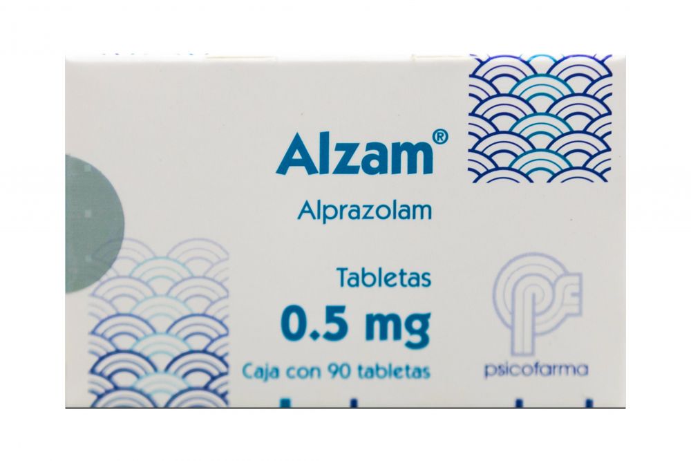 ALZAM 0.5MG (C) TAB 90