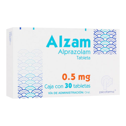 ALZAM 0.5MG (C) TAB 30