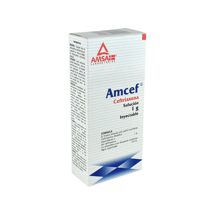 AMCEF IV 1 FA 1GR 10ML  AMSA