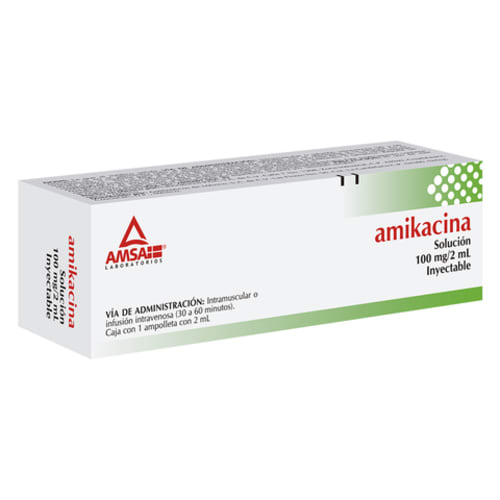 AMIKACINA 1 AMP 100MG   AMSA