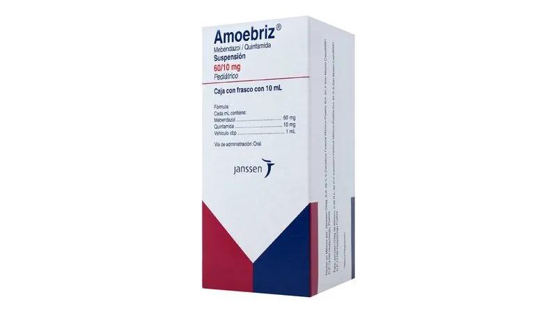 AMOEBRIZ 60/10MG SUSP PED CRZA 10ML