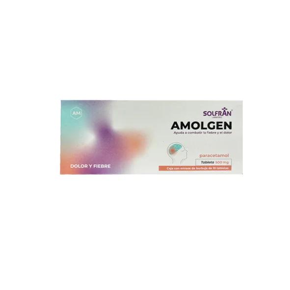 AMOLGEN 10 TAB 500MG
