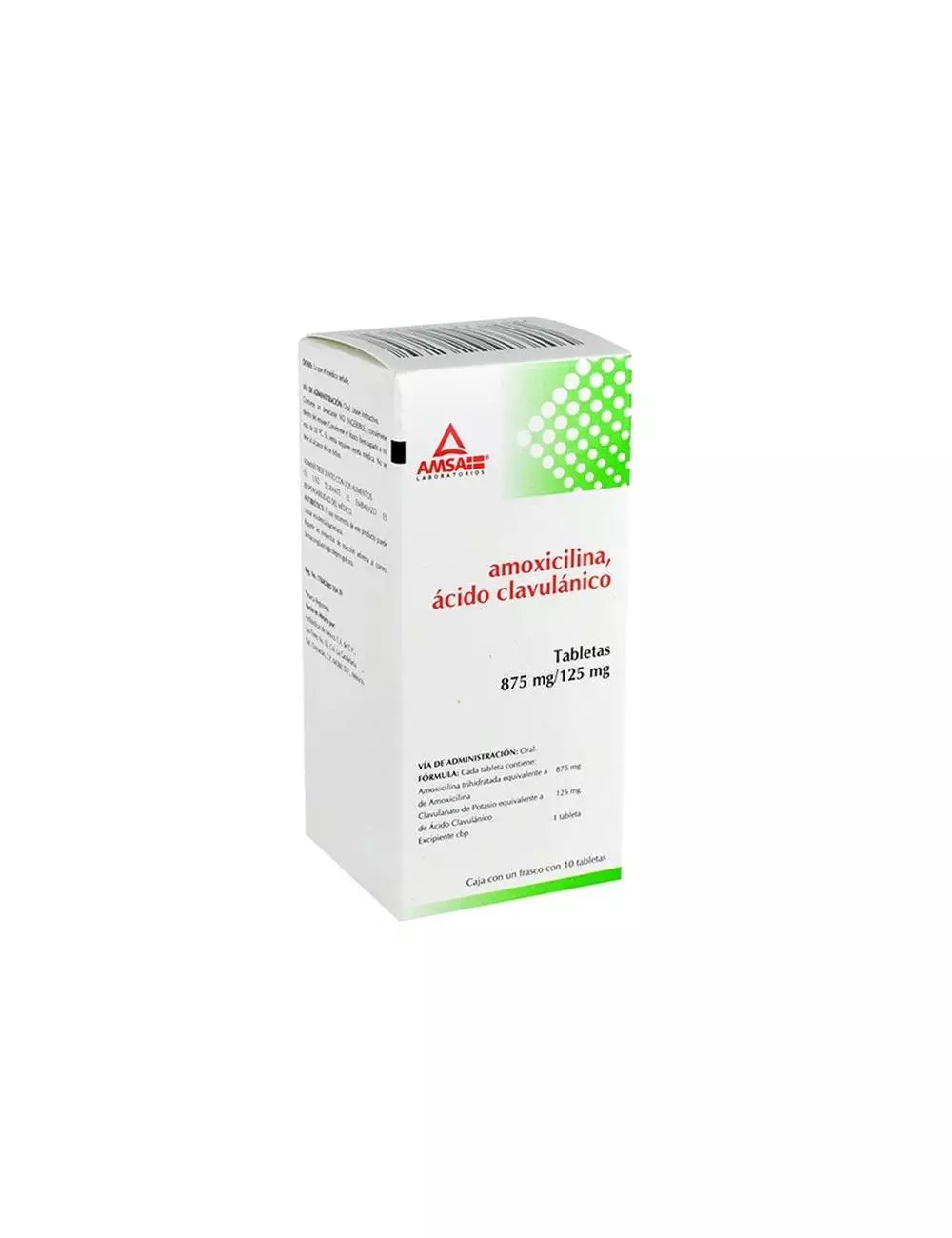 AMOXI/AC CLAVUL 10 TAB 875/125 MG