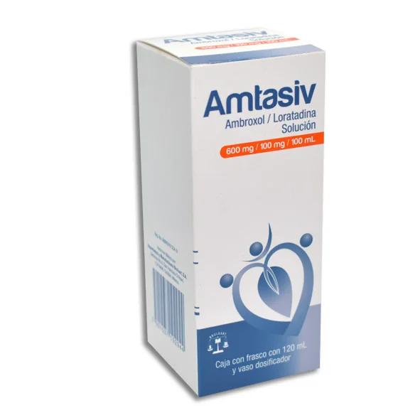 AMTASIV 1 SOL 600/100 MG/ 120 ML