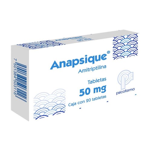 ANAPSIQUE 50MG (C) TAB 20