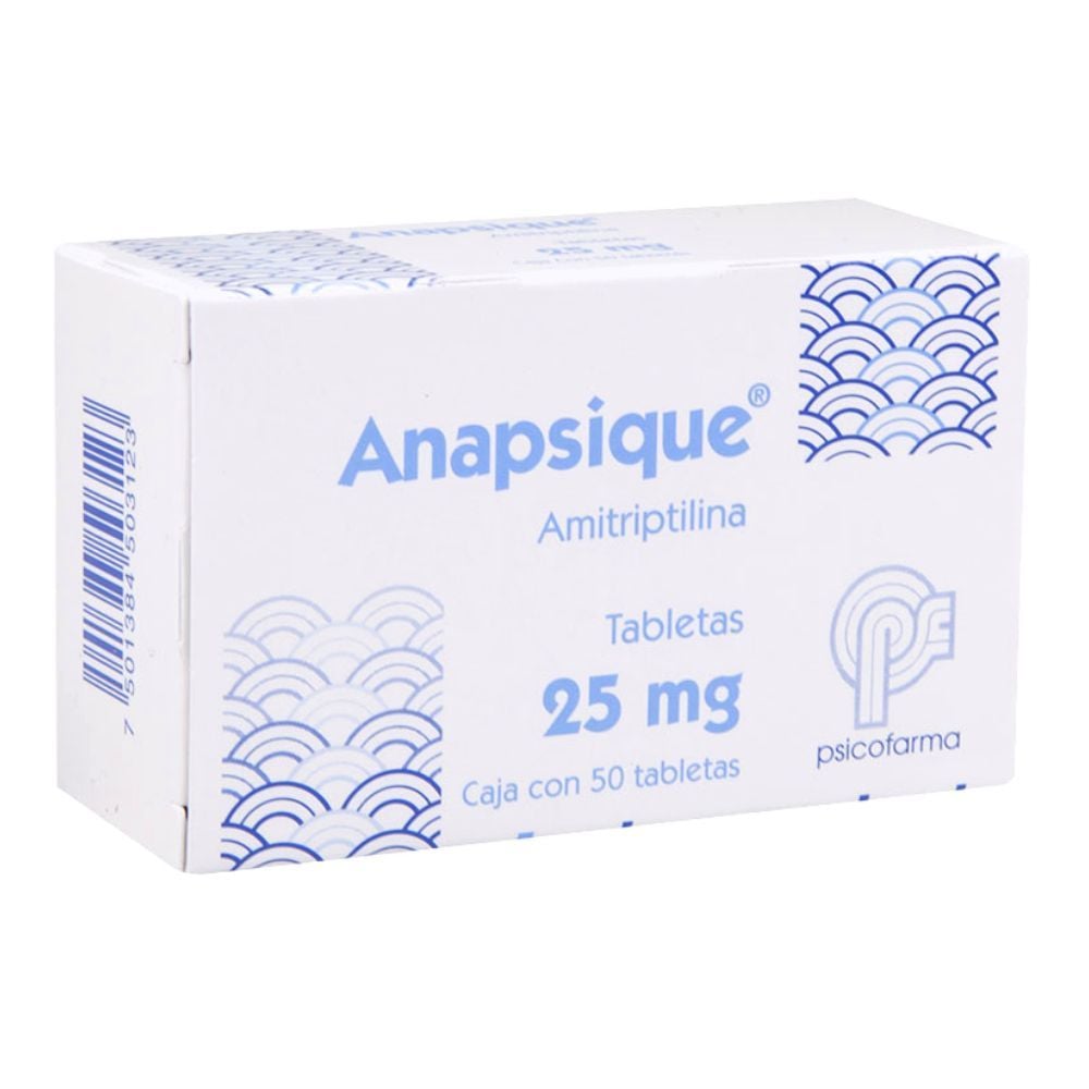 ANAPSIQUE 25MG (C) TAB 50