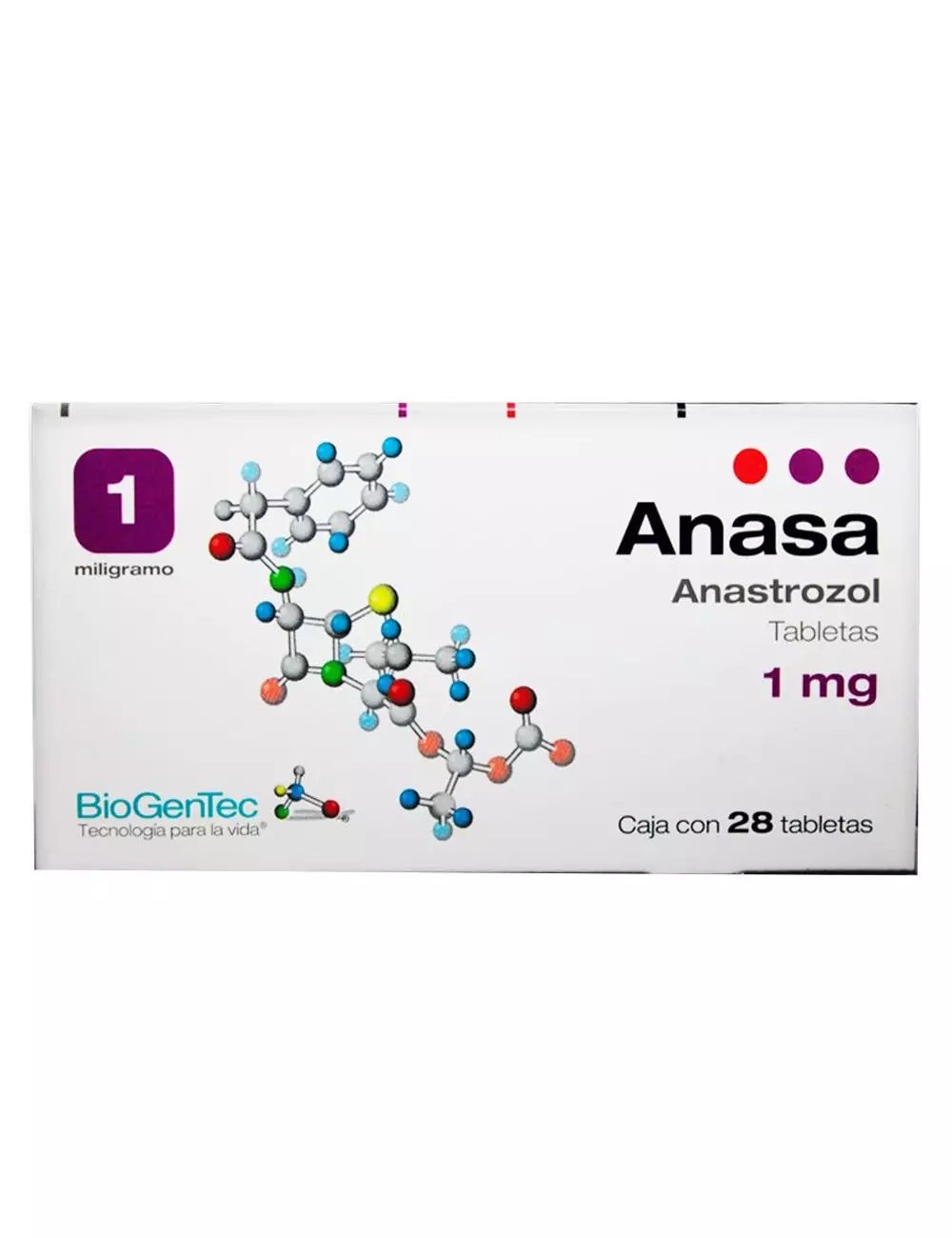 ANASA 1 MG 28 TAB