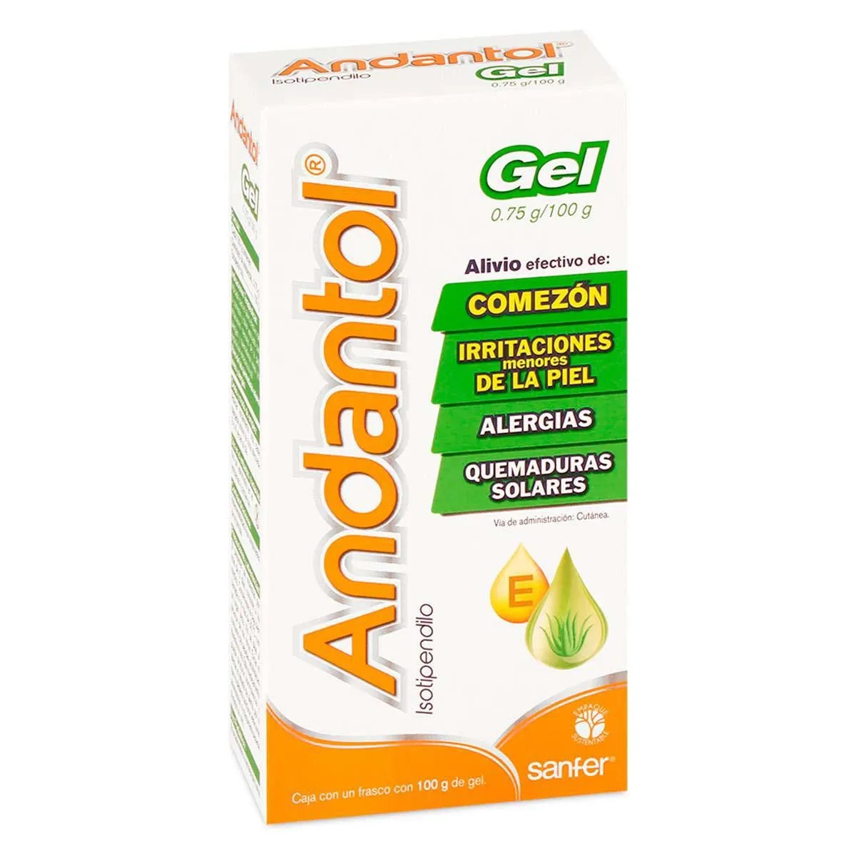 ANDANTOL 0.75G FCO 100G GEL