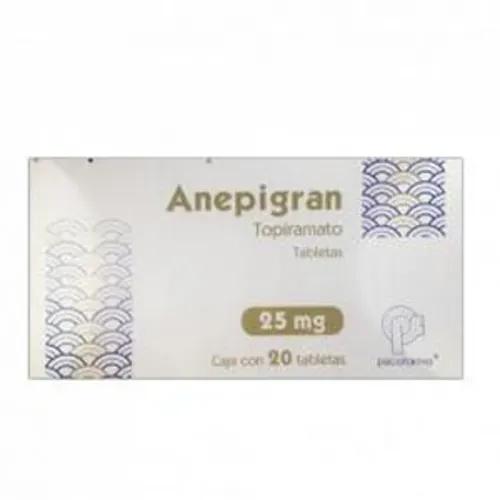 ANEPIGRAN 25 MG 20 TAB