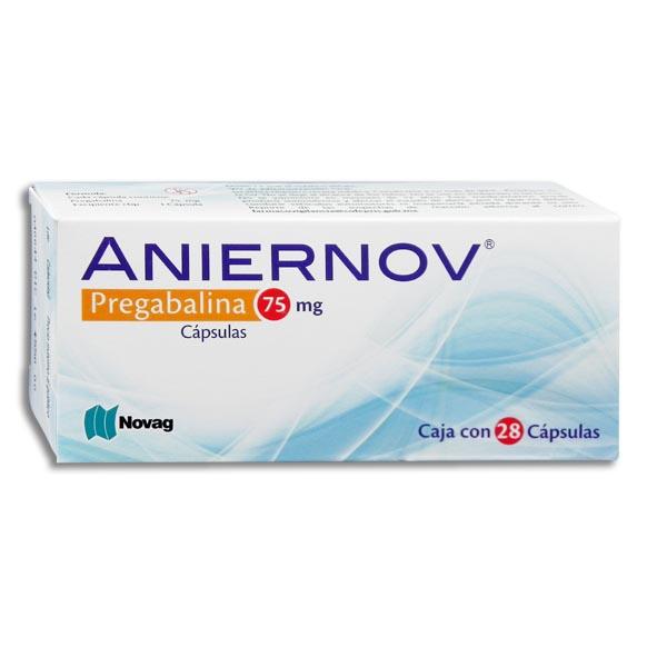 ANIERNOV 28 CAPS 75 MG