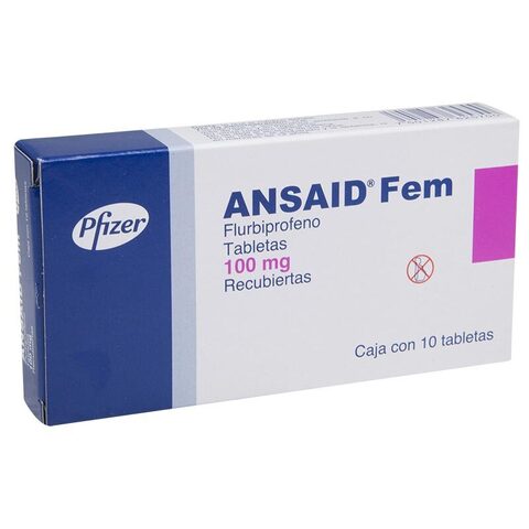 ANSAID FEM 100 MG 10 GRAG