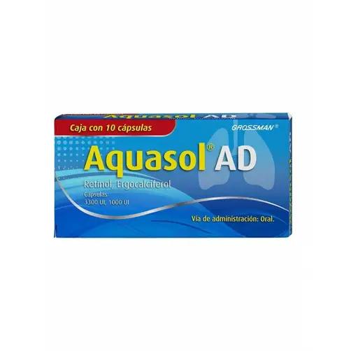 AQUASOL-AD 3300/1000UI 10 CAPS