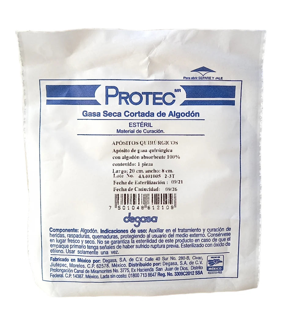 APOSITO QUIRUG EST 20X8CM C1 PROTEC