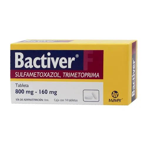 BACTIVER F 14 TAB 160/800 MG