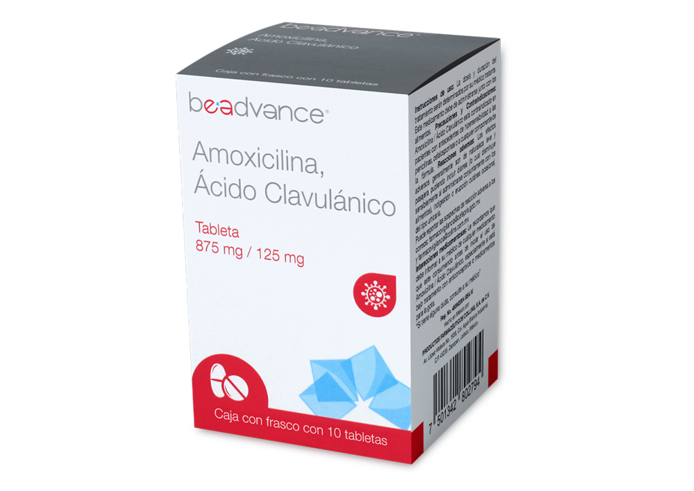 AMOXI/ACCLAV 10 TAB 875/125 MG