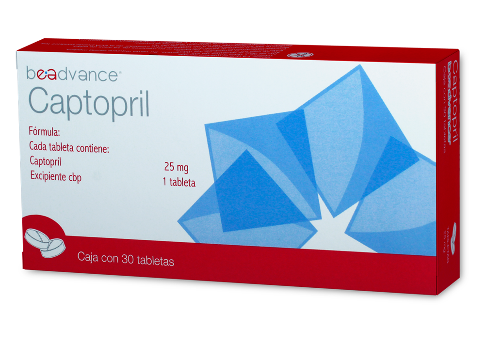 CAPTOPRIL 30 TAB 25MG  BEADVANCE