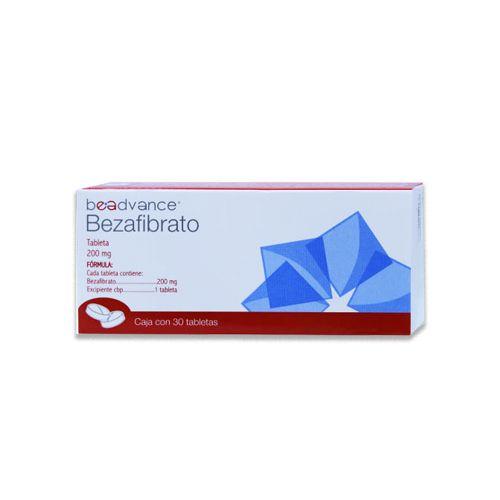 BEZAFIBRATO 30 TAB 200 MG