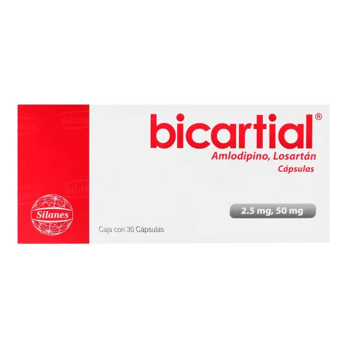 BICARTIAL 2.5/50 MG 30 CAPS