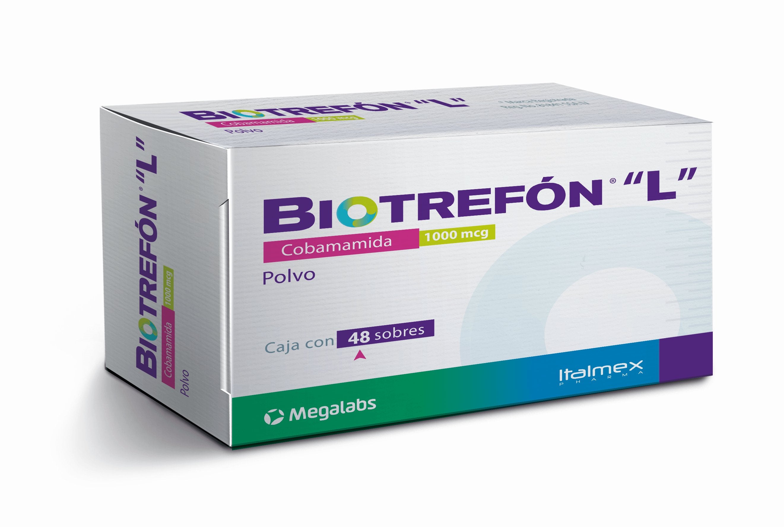BIOTREFON L 1000 MCG PVO 48 SB