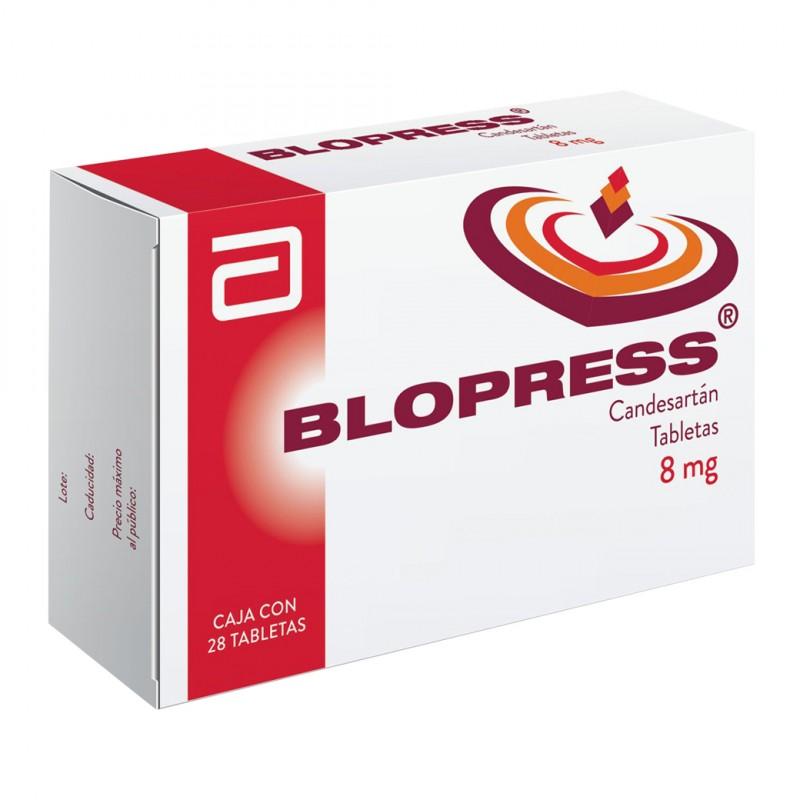 BLOPRESS 8 MG 28 TAB
