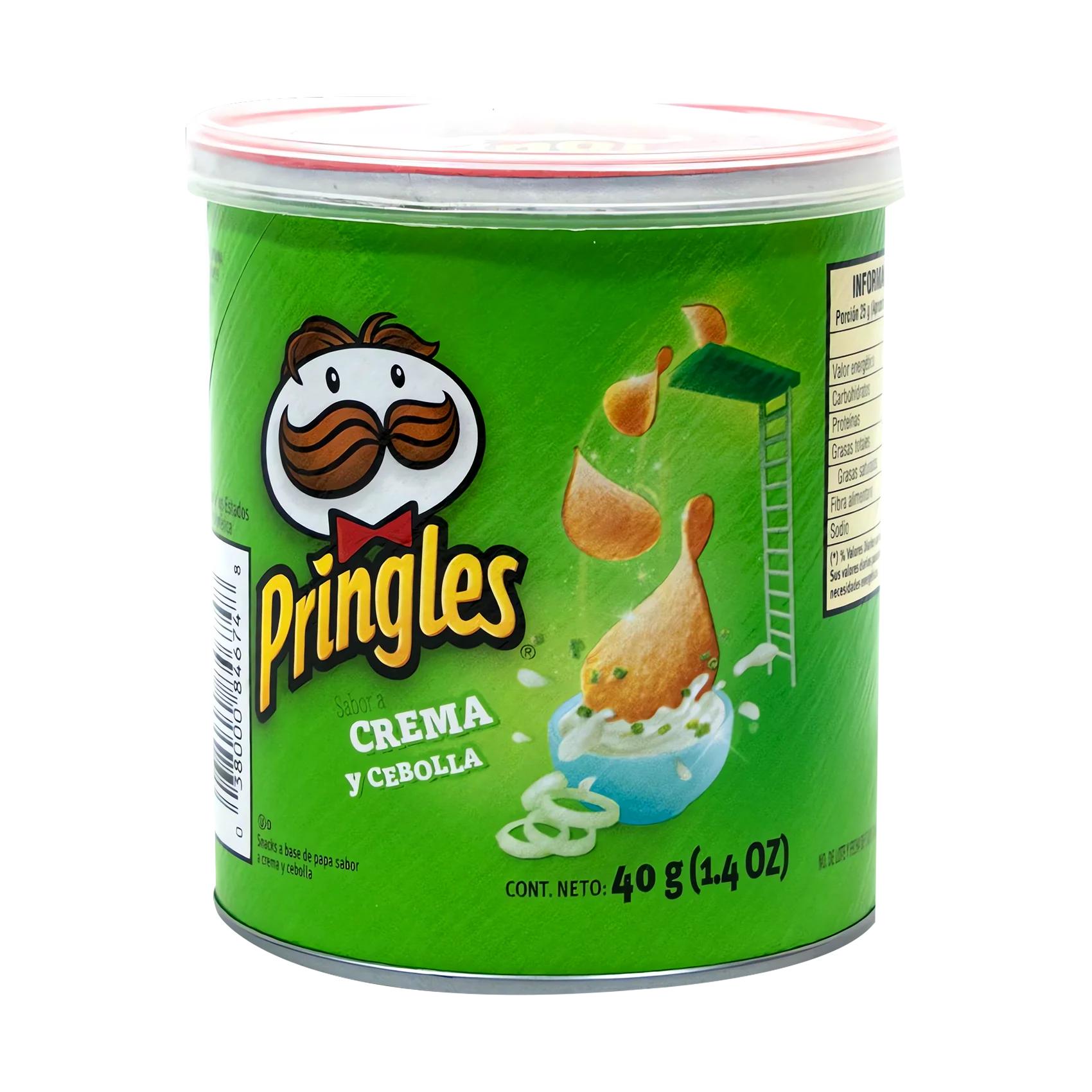 PRINGLES CREMA CEBOLLA 40 GM.