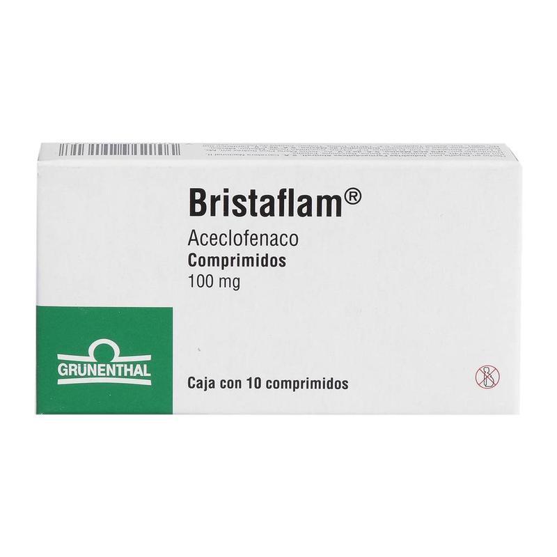 BRISTAFLAM 100 MG 10 TAB