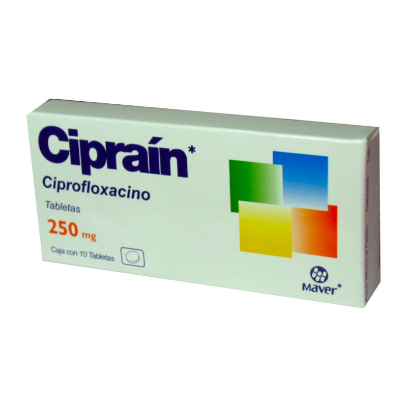 CIPRAIN 10 TAB 250 MG