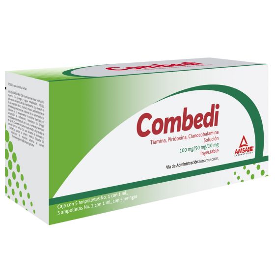 COMBEDI 5 AMP 100/50/10MG  AMSA