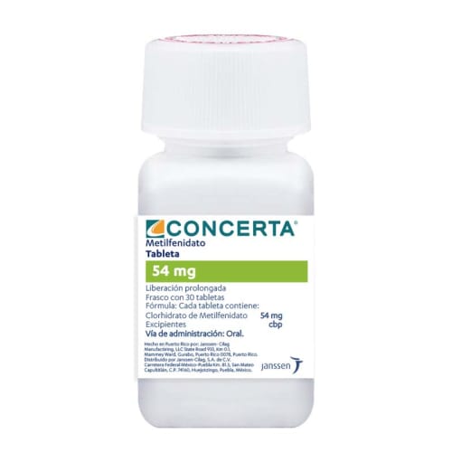 CONCERTA 54 MG 30 TAB