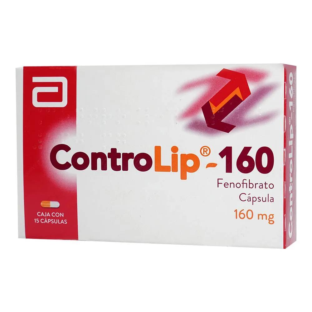 CONTROLIP 160 MG 15 CAPS