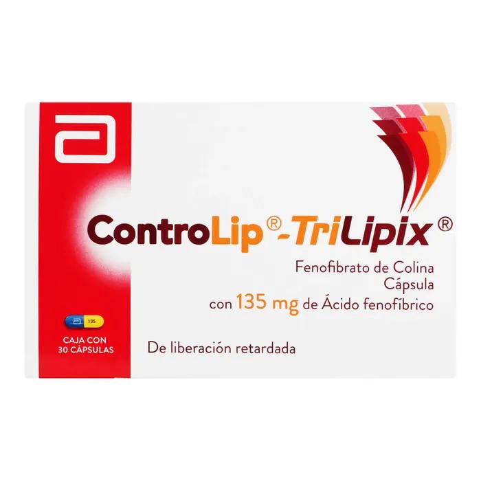 CONTROLIP TRILIPIX 135MG 30CAPS
