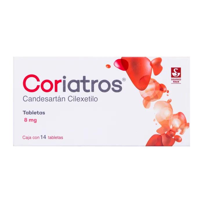 CORIATROS 8 MG 14 TAB