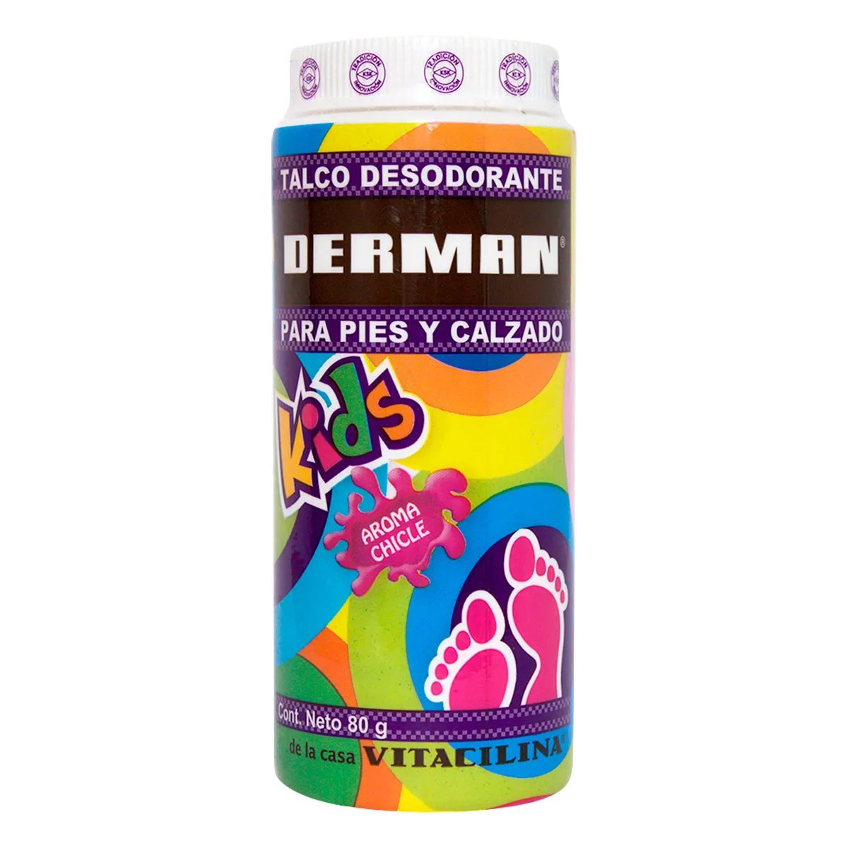 DERMAN KIDS TCO CHICLE 80GR