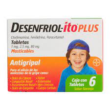 DESENFRIOL ITO PLUS 6 TAB MAST