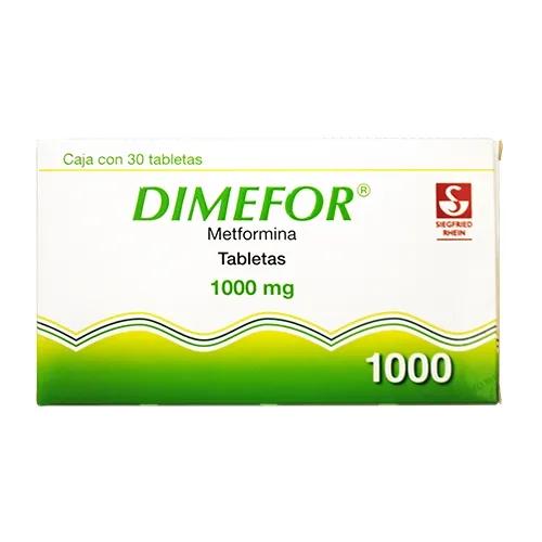 DIMEFOR 1000 MG 30 TAB