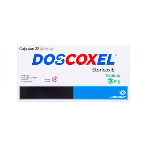 DOSCOXEL 28 TAB 90MG