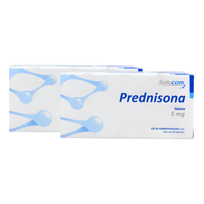 SM PREDNISONA 5MG C/20TAB