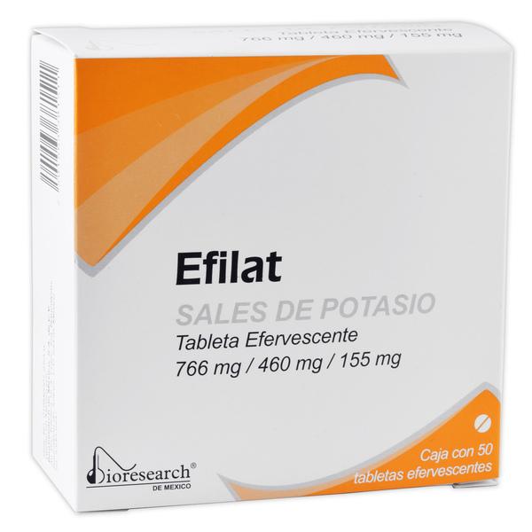 EFILAT 50 TAB EFERV 766/460MG  BIORESEARCH