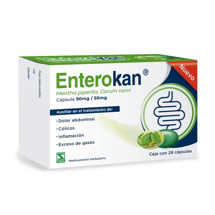 ENTEROKAN 90/50MG 28 CAPS