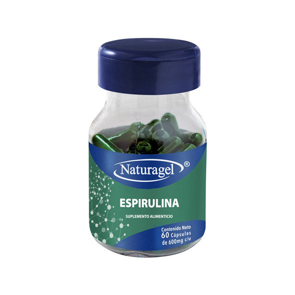 ESPIRULINA 60 CAP  NATURAGEL