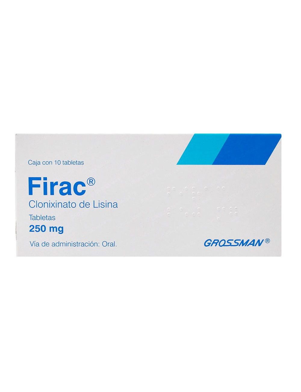 FIRAC 250 MG 10 TAB