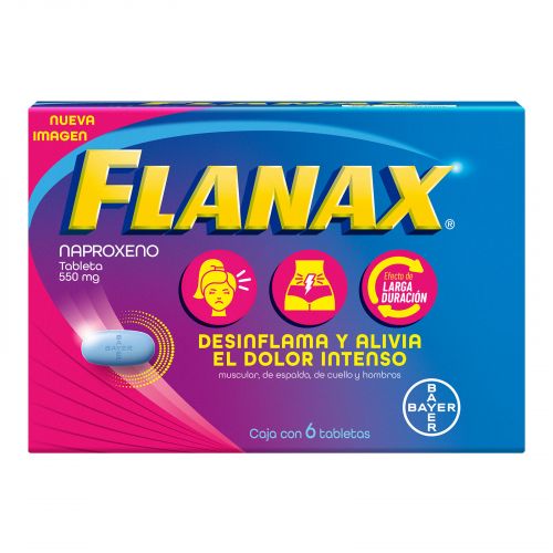 FLANAX FEM 6 TAB 550MG